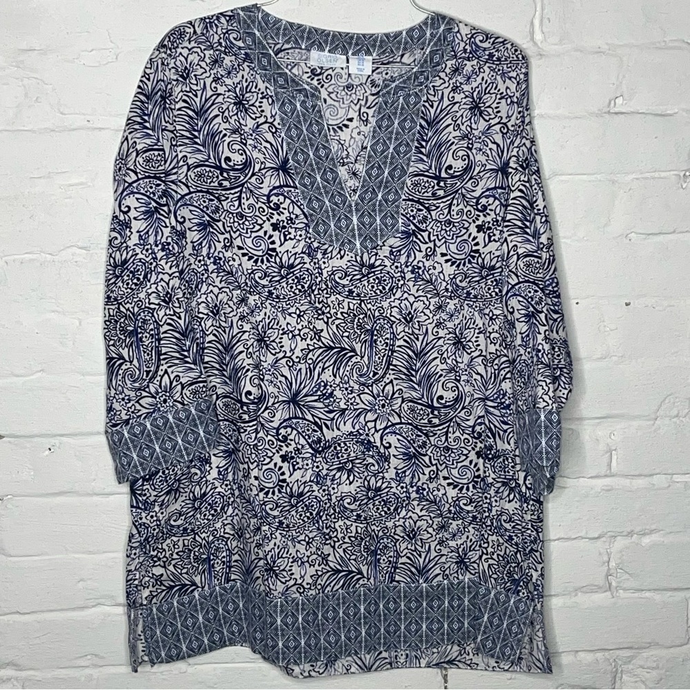 Sigrid Olsen Tunic M - image 1